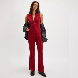 Free People NWOT CRVY Ring The Alarm Corduroy One-Piece S short